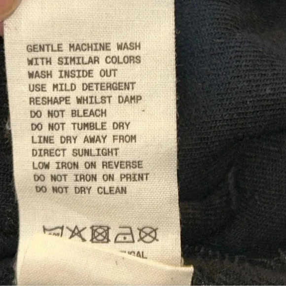 Pangaia Hoodie Top Size XS 100% Organic Cotton Pullover Crop Terrycloth Pockets - Picture 5 of 12